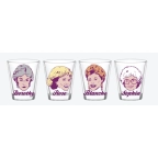 Golden Girls Shot Glass Set (4)