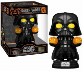 Star Wars- Light-Up Darth Vader Holding Jack-o-Lanterns Pop! Super