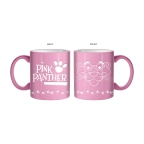 Pink Panther- Vintage Logo Face Wax Resist 20oz Ceramic Mug