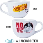 Seinfeld- No Soup For You 24oz Ceramic Soup Mug