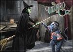 Wizard of Oz - Witch & Monkey Magnet