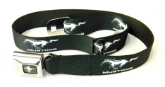 Mustang Logos Seat Belt Belt