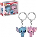 Stitch & Angel 2 Pack Pop! Keychains