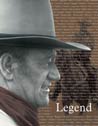 John Wayne Legend Tin Sign