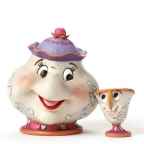 Jim Shore- Mrs. Potts & Chip