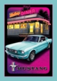 Ford Mustang - Diner Tin Sign