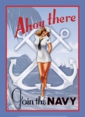 Join the Navy Tin Sign