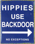 Hippies Use Back Door