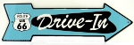 Route 66 Drive-in Arrow