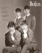 Beatles - Autographed Dark 8x10