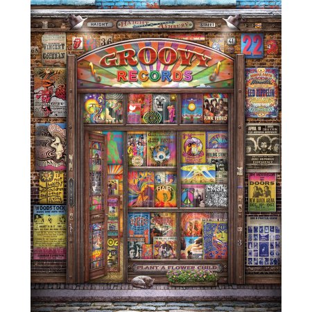 Groovy Records Puzzle