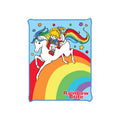 Rainbow Brite 45x60 Fleece Throw