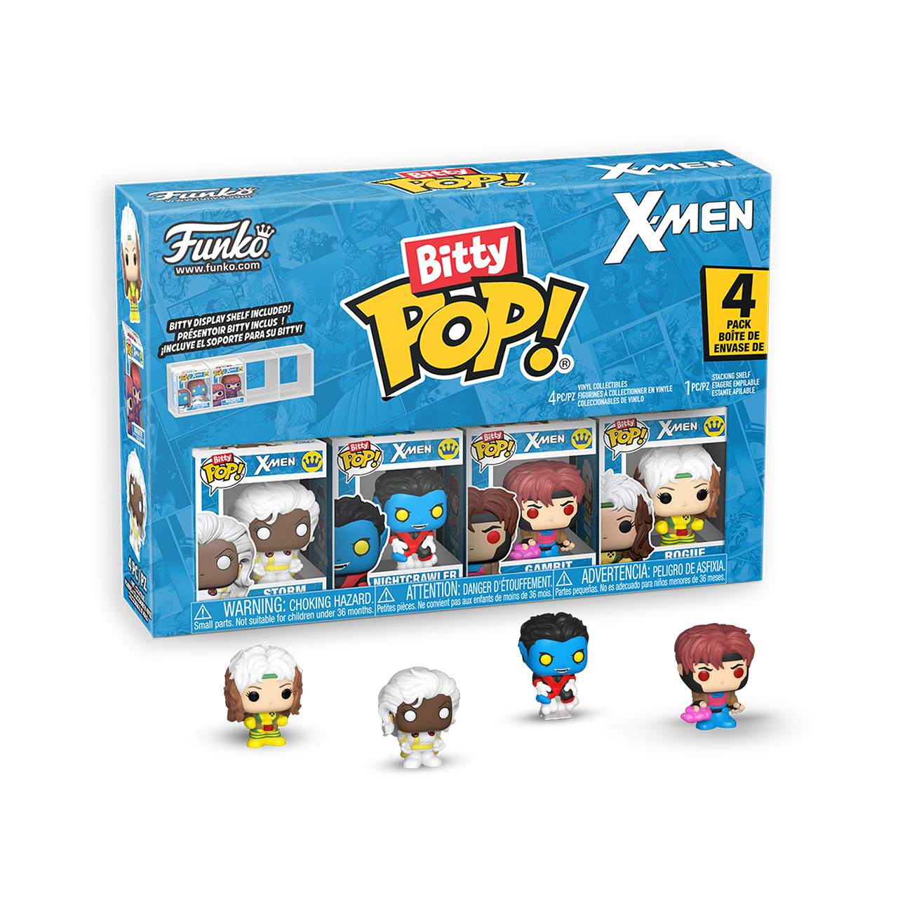 X-Men- Gambit Bitty Pop! 4-Pack
