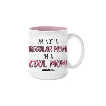 Mean Girls Cool Mom Wax Resist 17oz Ceramic Pottery Mug