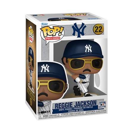 MLB: NY- Reggie Jackson Pop!