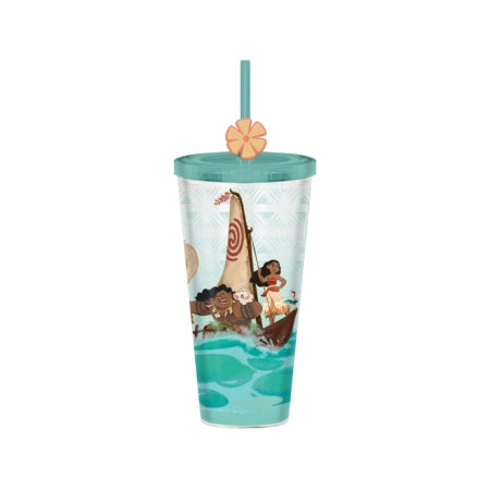 Moana Island Sunsets Group Boat Ride 24oz Plastic Cold Cup