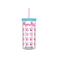 Peppa Pig Faces Stacked 20oz Plastic Tall Cold Cup w/ Lid