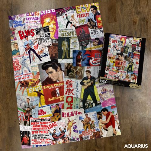 Elvis Movie Posters 1000 Piece Puzzle
