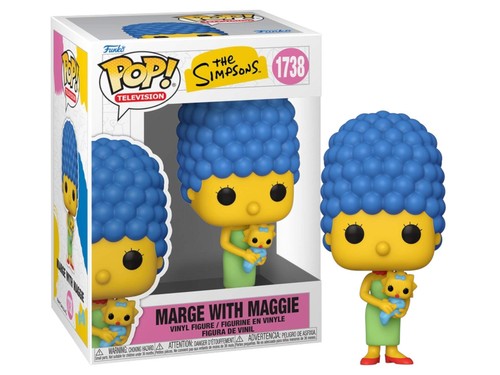 The Simpsons- Marge with Maggie Pop!