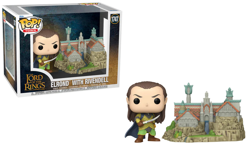 The Lord of the Rings- Elrond w/ Rivendell Pop! Town