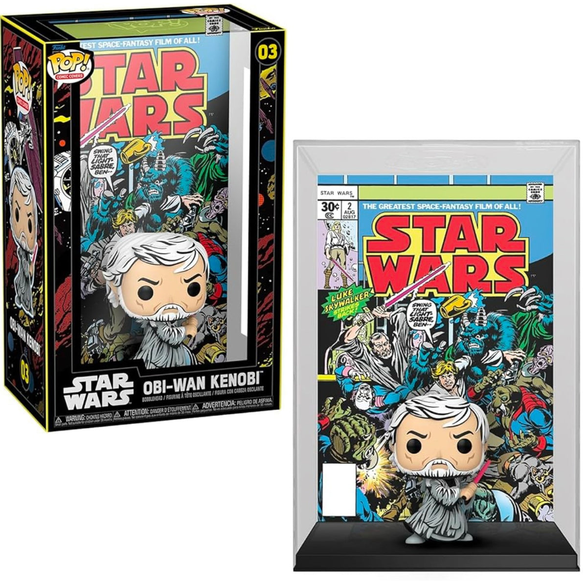 Star Wars (1977)- Obi-Wan Kenobi Pop! Comic Cover