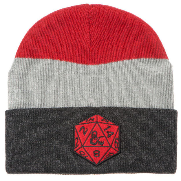 Dungeons & Dragons Striped Beanie