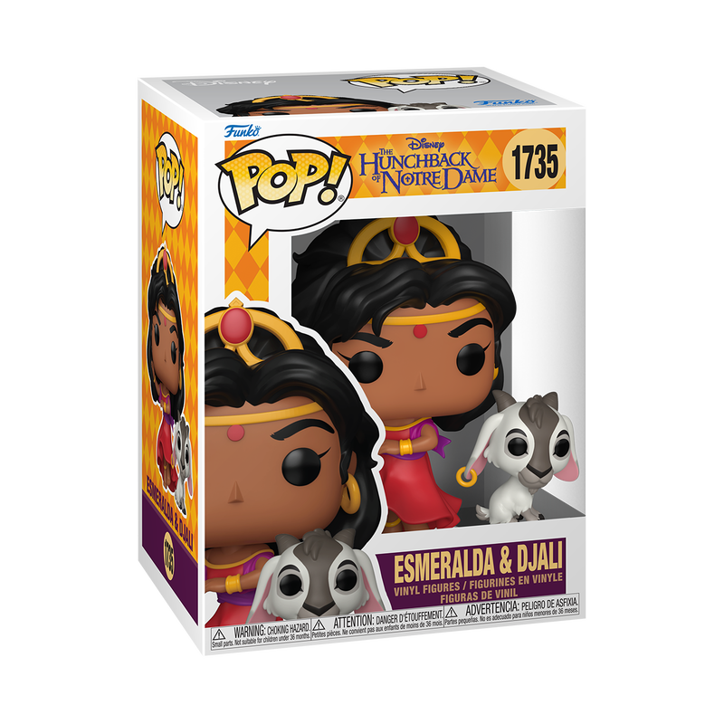 The Hunchback of Notre Dame- Esmeralda & Djali Pop!