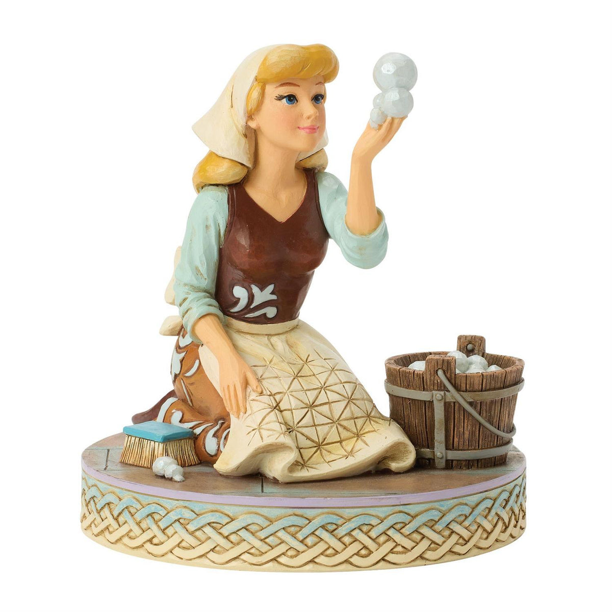 Jim Shore: Cinderella with Bubbles Figurine