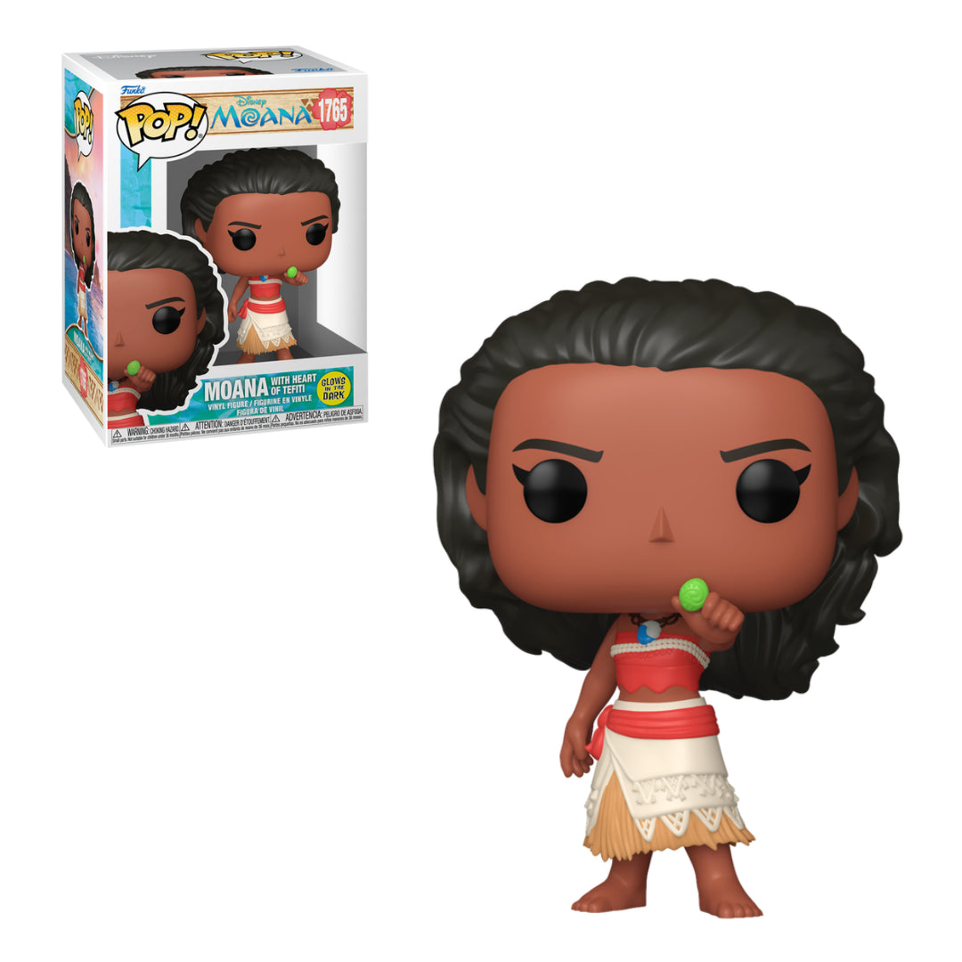 Moana with the Heart of Te Fiti (Glows in the Dark) Pop!