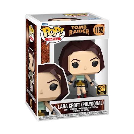 Tomb Raider- Lara Croft (Polygonal) 30th Anniversary Pop!