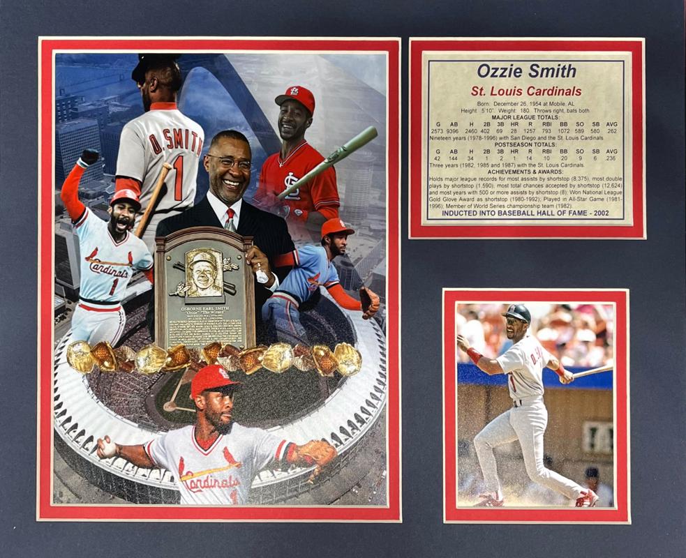 Ozzie Smith 11x14 Matted Photos
