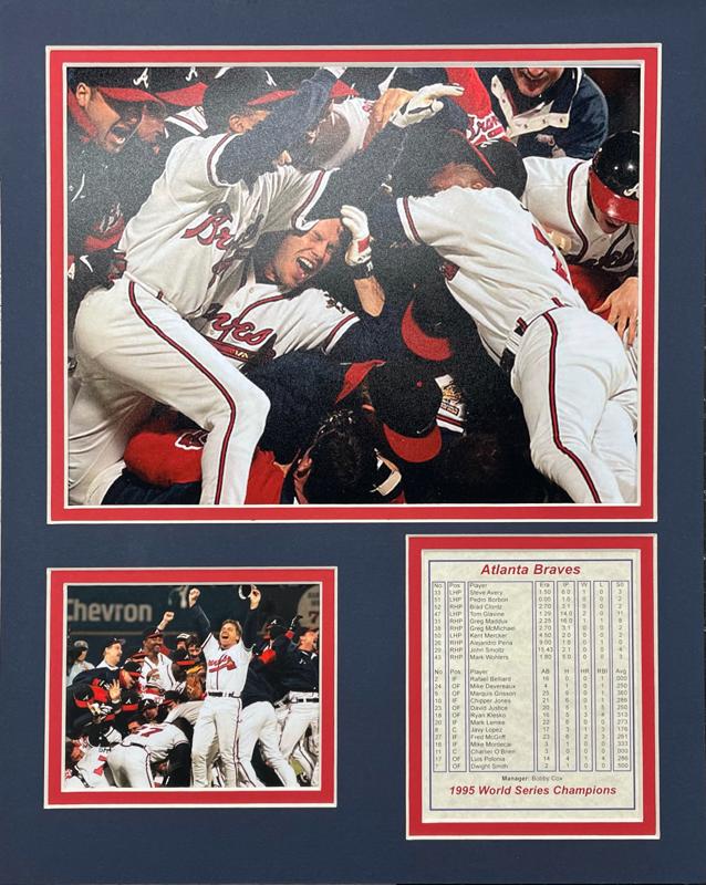1995 Atlanta Braves 11x14 Matted Photos