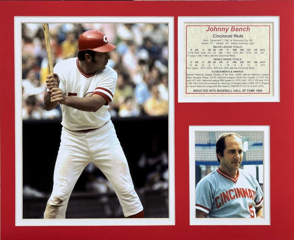 Johnny Bench 11x14 Matted Photos