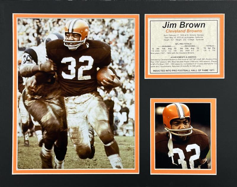 Jim Brown - 11x14 Matted Photos