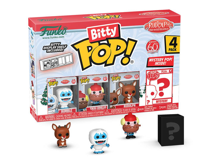 Rudolph the Red-Nosed Reindeer- Bumble Bitty Pop! 4-Pack