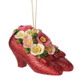 Jim Shore: The Wizard of Oz- Ruby Slippers with Poppies Ornament