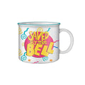 Saved By the Bell Retro Pattern - 20oz Ceramic Camper Mug