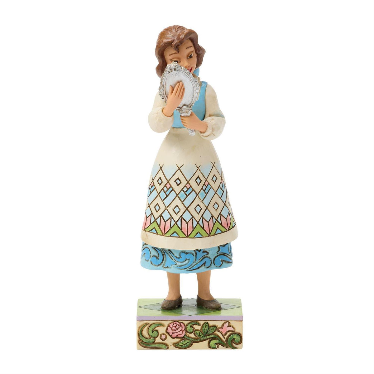 Jim Shore: Beauty & the Beast- Belle with Mirror Figurine