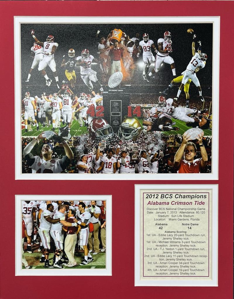Alabama 2012 - 11x14 Matted Photos