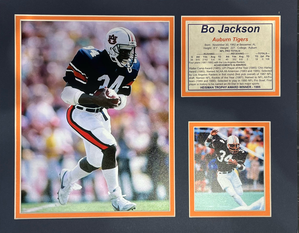 Bo Jackson (Auburn) - 11x14 Matted Photos