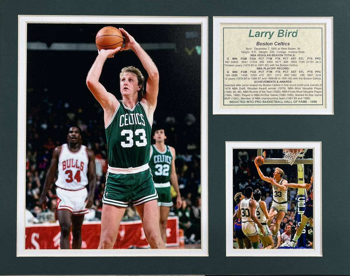 Larry Bird - 11x14 Matted Photos