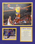 LeBron James (Lakers) - 11x14 Matted Photos