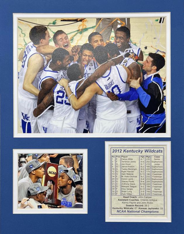 2012 Kentucky Wildcats - 11x14 Matted Photos