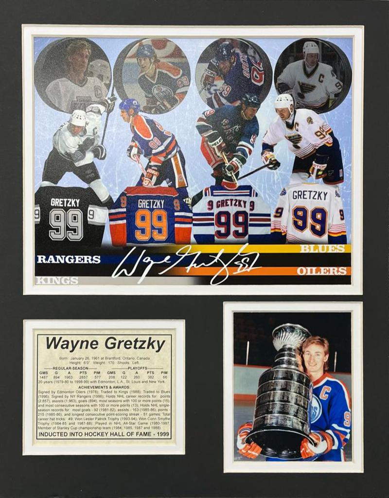Wayne Gretzgy Collage - 11x14 Matted Photos