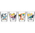 90's Nickelodeon Shot Glass Set