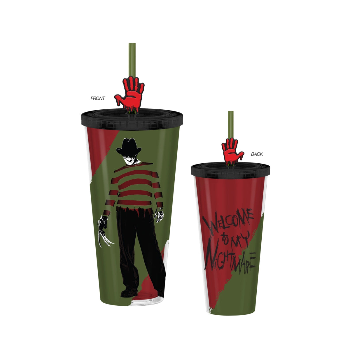 Nightmare on Elm Street- Springwood High 24oz Plastic Cold Cup