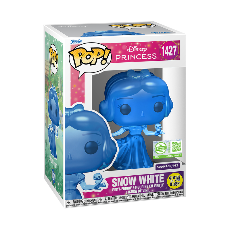 Snow White (Translucent Blue) (Glow) with Pop Protector Limited Edition Pop!