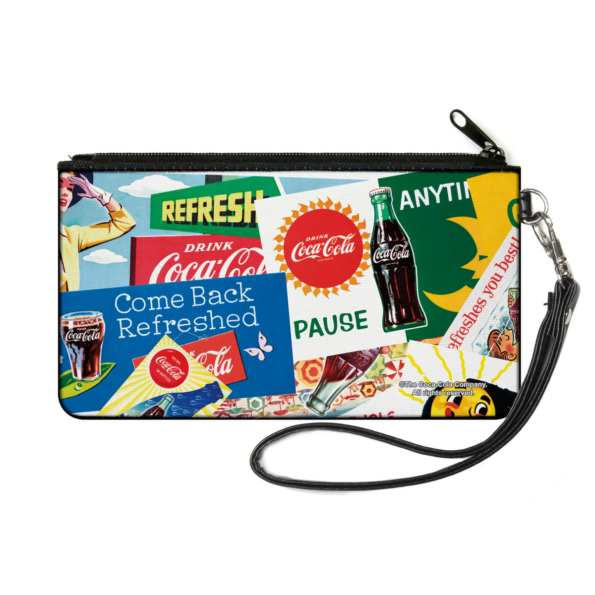 Vintage Coke Ads Wallet