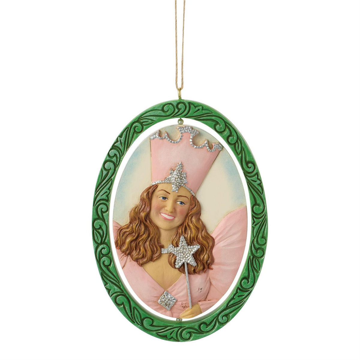 Jim Shore: The Wizard of Oz- Good Witch/Bad Witch Rotating Ornament