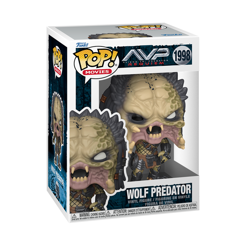 Alien VS Predator- Wolf Predator Pop!